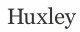 Logo Huxley