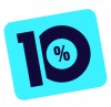 10%